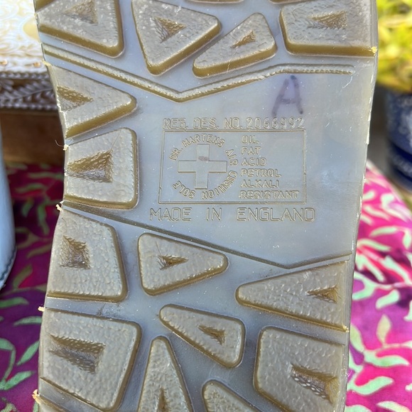 🏴󠁧󠁢󠁥󠁮󠁧󠁿 Dr. Martens Daisy MIE Blue Opal Chunky Platform Slides UK 5 - Picture 13 of 17